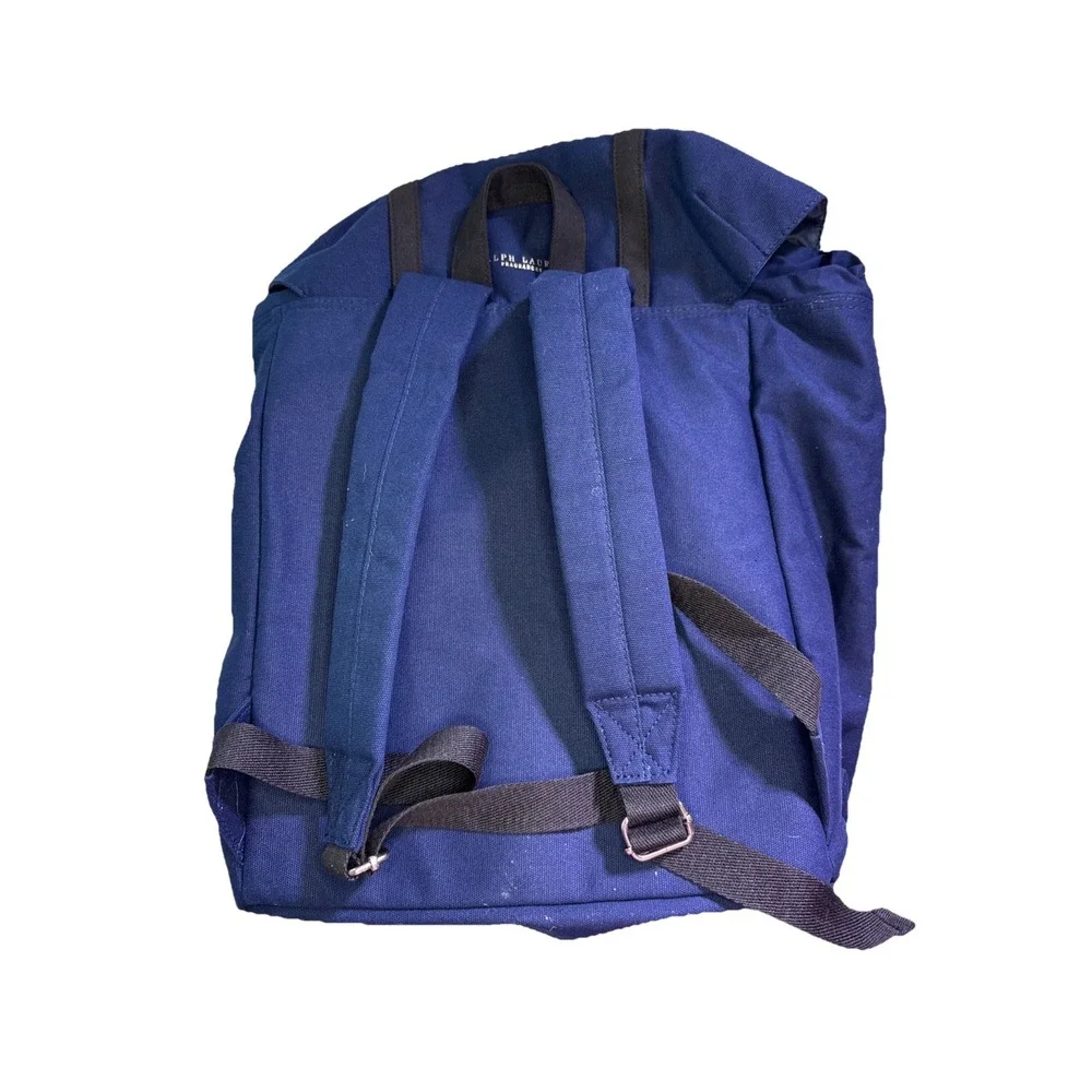 NEW POLO RALPH LAUREN Fragrances Navy Backpack Travel Hiking Gym Weekender Bag
